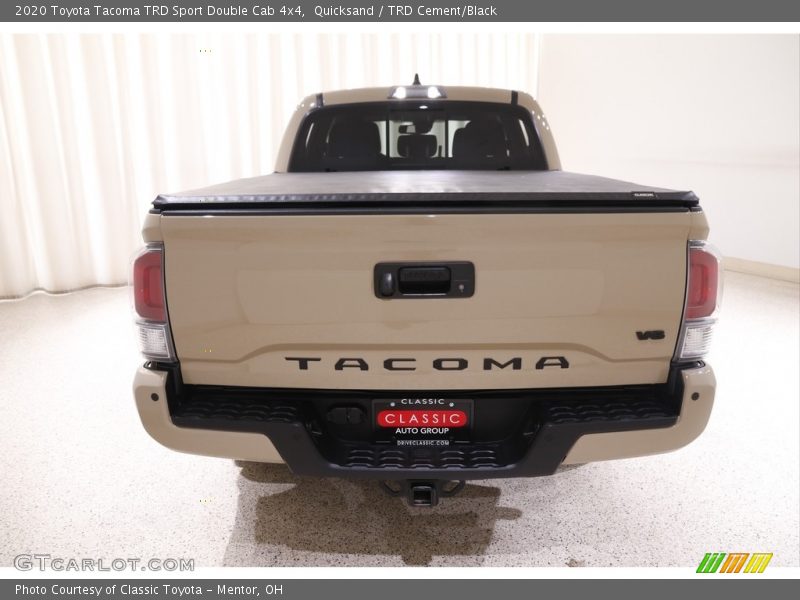 Quicksand / TRD Cement/Black 2020 Toyota Tacoma TRD Sport Double Cab 4x4