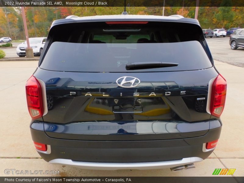 Moonlight Cloud / Black 2022 Hyundai Palisade SEL AWD