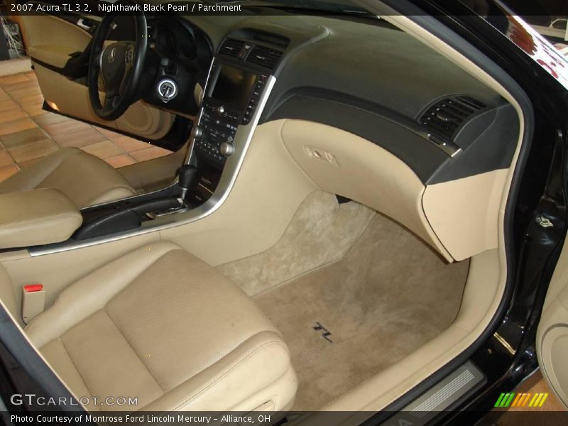 Nighthawk Black Pearl / Parchment 2007 Acura TL 3.2
