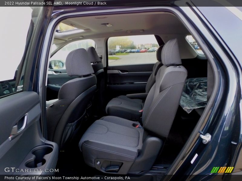 Rear Seat of 2022 Palisade SEL AWD