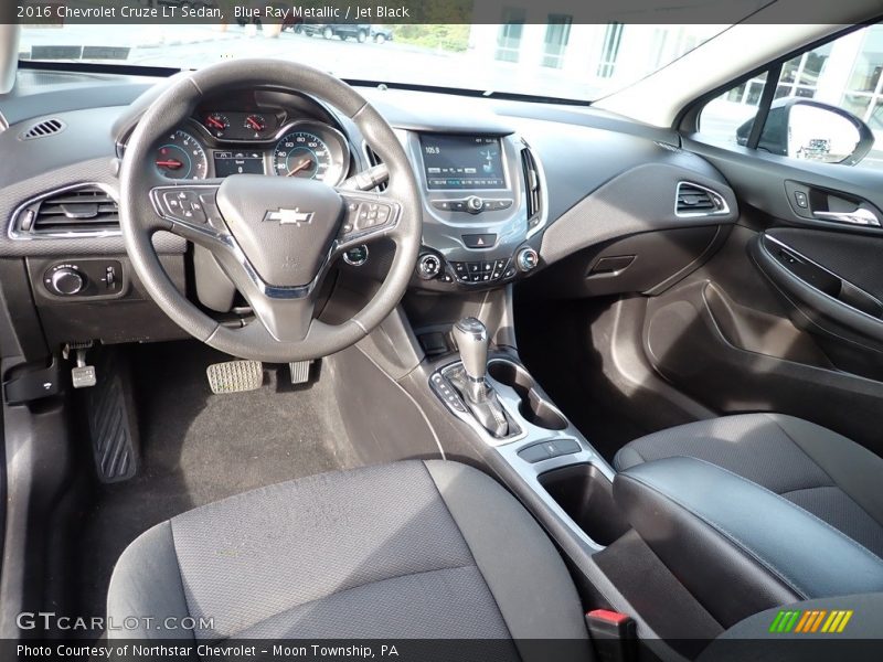 Blue Ray Metallic / Jet Black 2016 Chevrolet Cruze LT Sedan