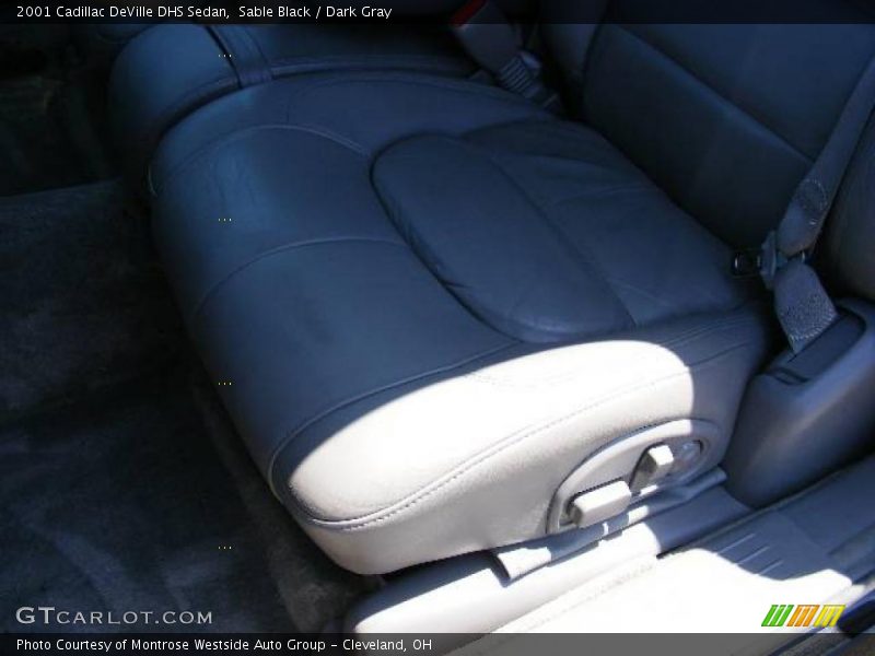 Sable Black / Dark Gray 2001 Cadillac DeVille DHS Sedan