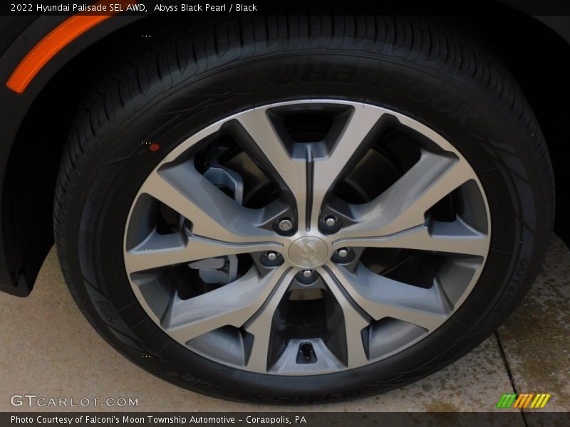 Abyss Black Pearl / Black 2022 Hyundai Palisade SEL AWD