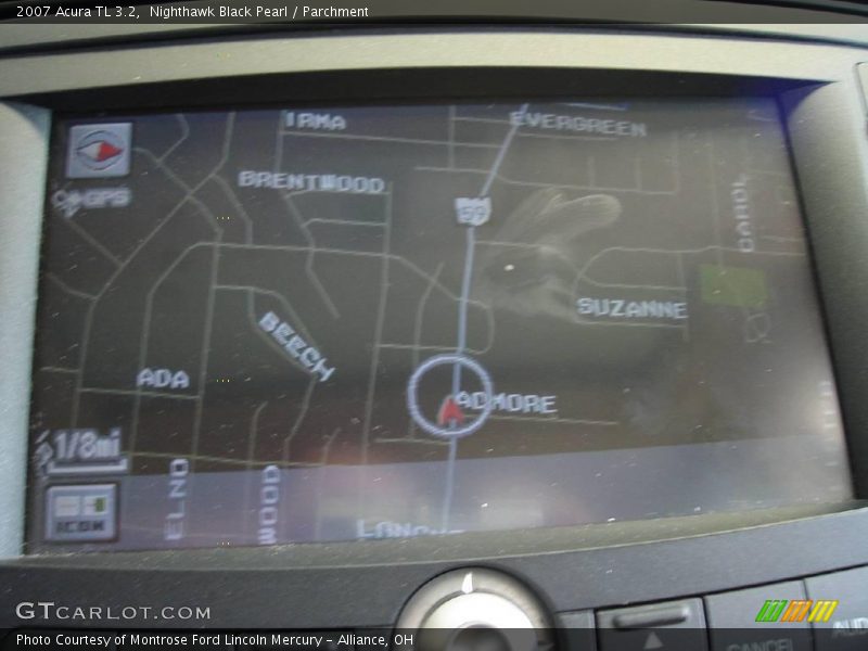 Nighthawk Black Pearl / Parchment 2007 Acura TL 3.2