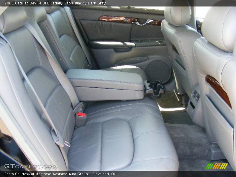 Sable Black / Dark Gray 2001 Cadillac DeVille DHS Sedan