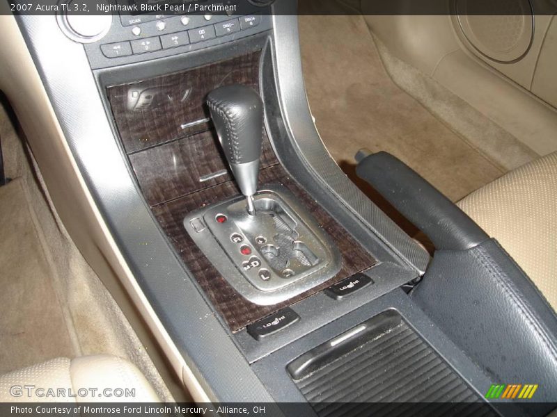 Nighthawk Black Pearl / Parchment 2007 Acura TL 3.2