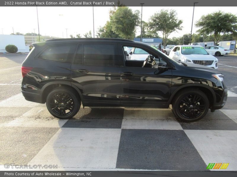 Crystal Black Pearl / Black 2022 Honda Pilot Black Edition AWD