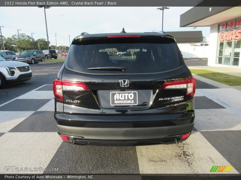 Crystal Black Pearl / Black 2022 Honda Pilot Black Edition AWD