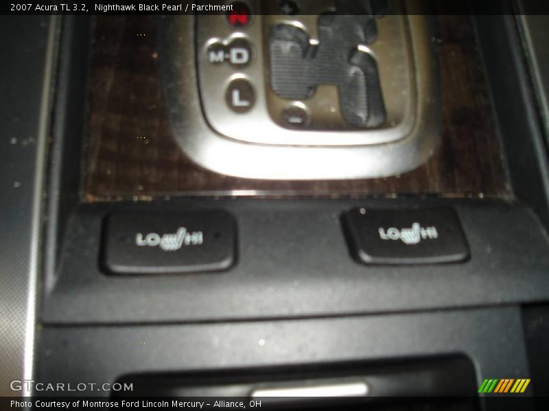 Nighthawk Black Pearl / Parchment 2007 Acura TL 3.2