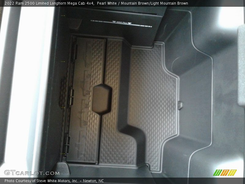 Pearl White / Mountain Brown/Light Mountain Brown 2022 Ram 2500 Limited Longhorn Mega Cab 4x4