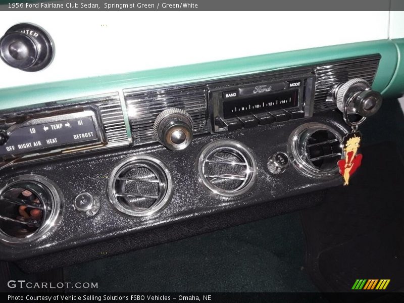 Controls of 1956 Fairlane Club Sedan