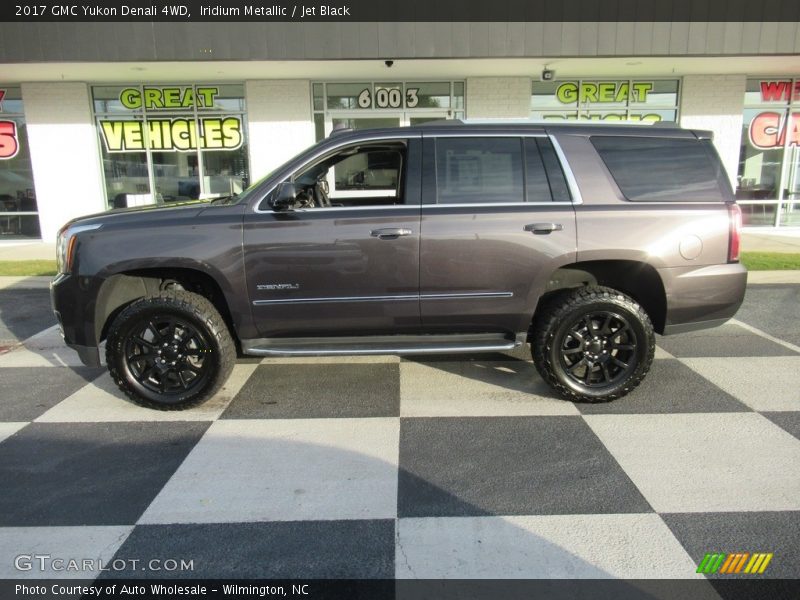 Iridium Metallic / Jet Black 2017 GMC Yukon Denali 4WD