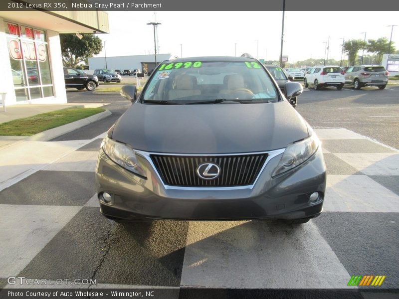 Nebula Gray Pearl / Parchment 2012 Lexus RX 350