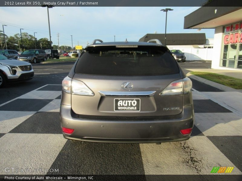 Nebula Gray Pearl / Parchment 2012 Lexus RX 350