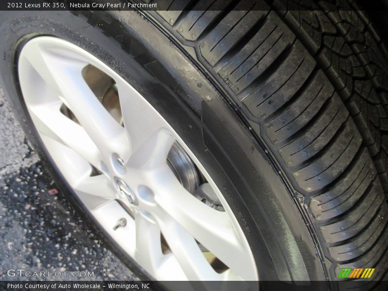 Nebula Gray Pearl / Parchment 2012 Lexus RX 350