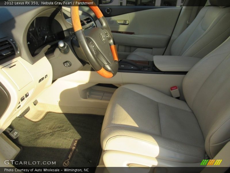 Nebula Gray Pearl / Parchment 2012 Lexus RX 350
