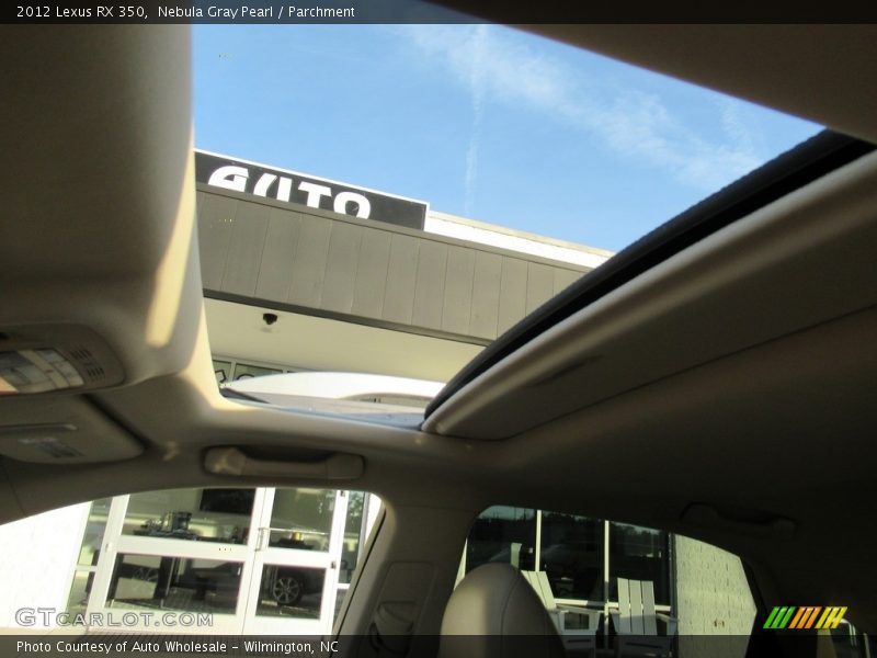 Nebula Gray Pearl / Parchment 2012 Lexus RX 350