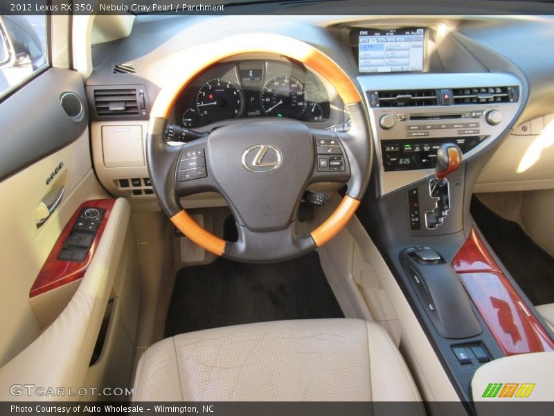 Nebula Gray Pearl / Parchment 2012 Lexus RX 350