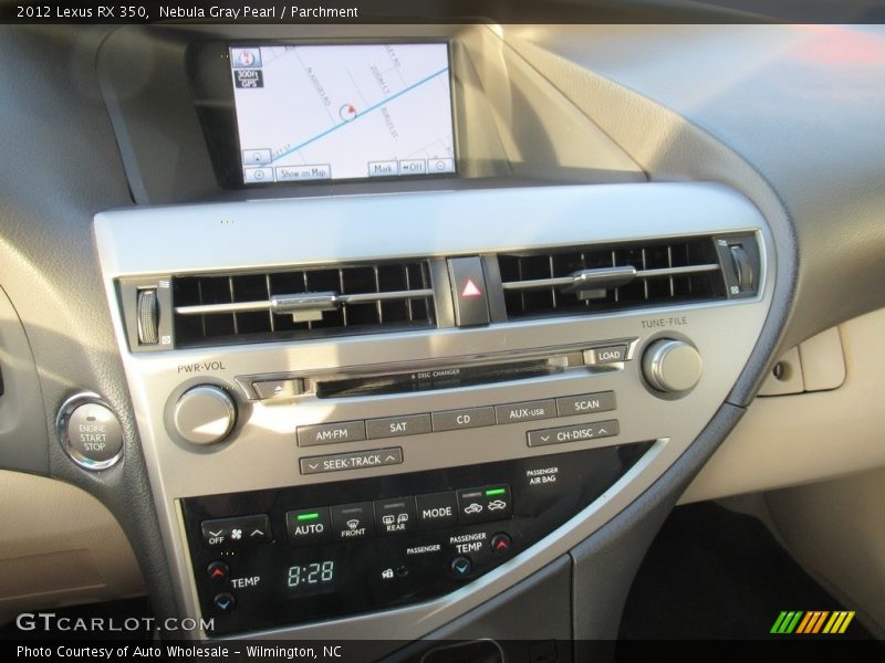 Nebula Gray Pearl / Parchment 2012 Lexus RX 350