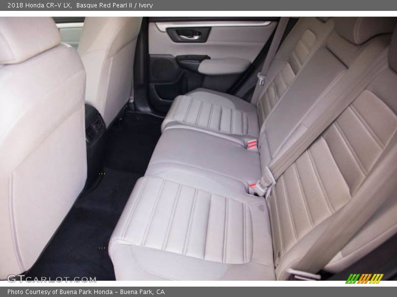 Basque Red Pearl II / Ivory 2018 Honda CR-V LX