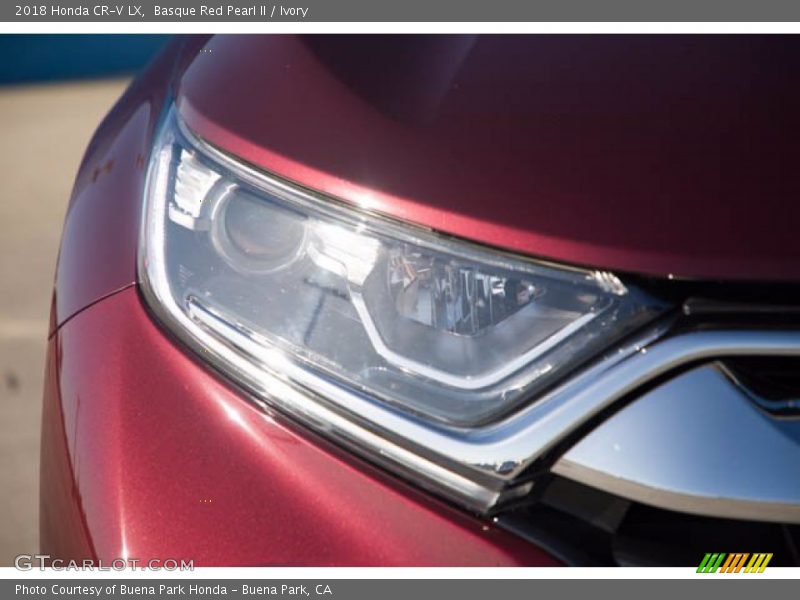 Basque Red Pearl II / Ivory 2018 Honda CR-V LX