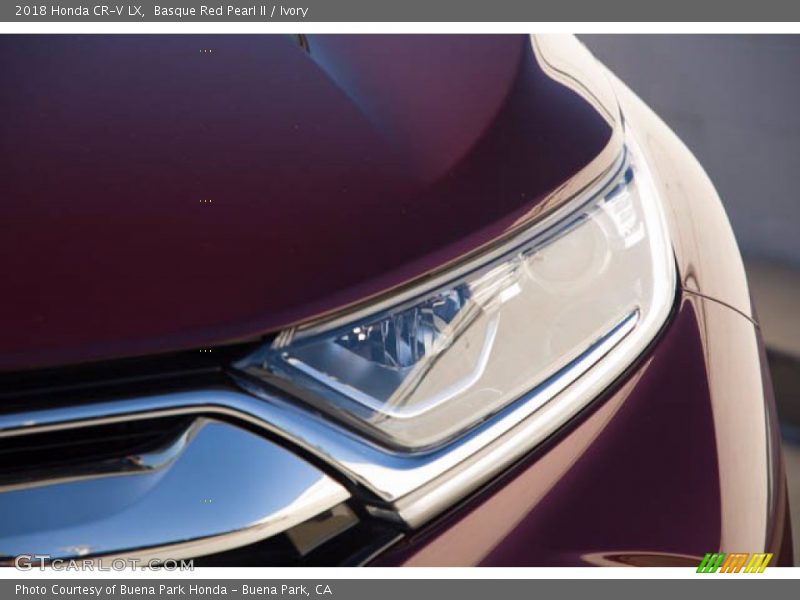 Basque Red Pearl II / Ivory 2018 Honda CR-V LX