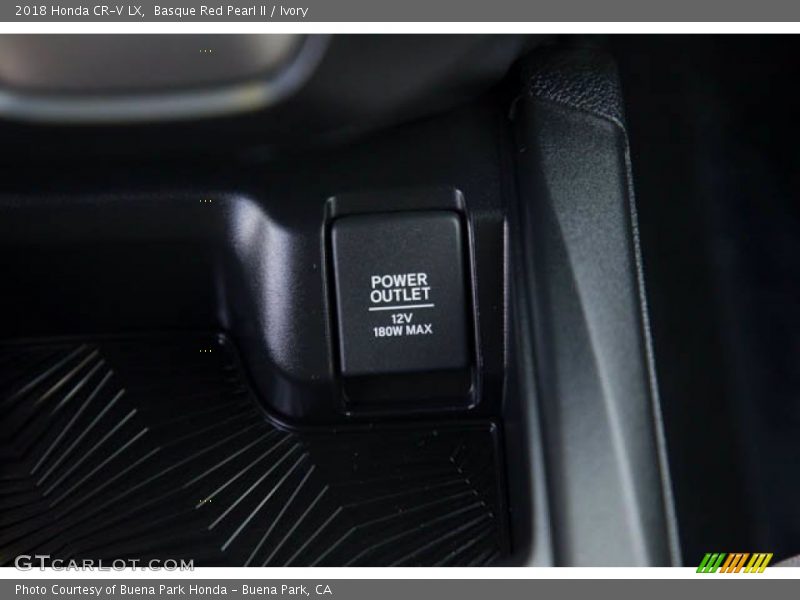 Basque Red Pearl II / Ivory 2018 Honda CR-V LX