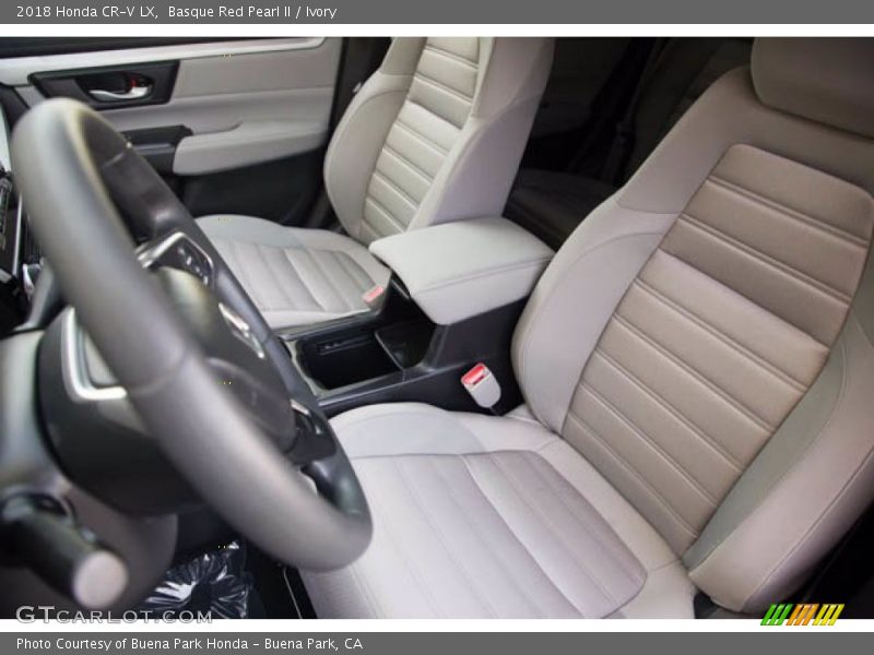 Basque Red Pearl II / Ivory 2018 Honda CR-V LX
