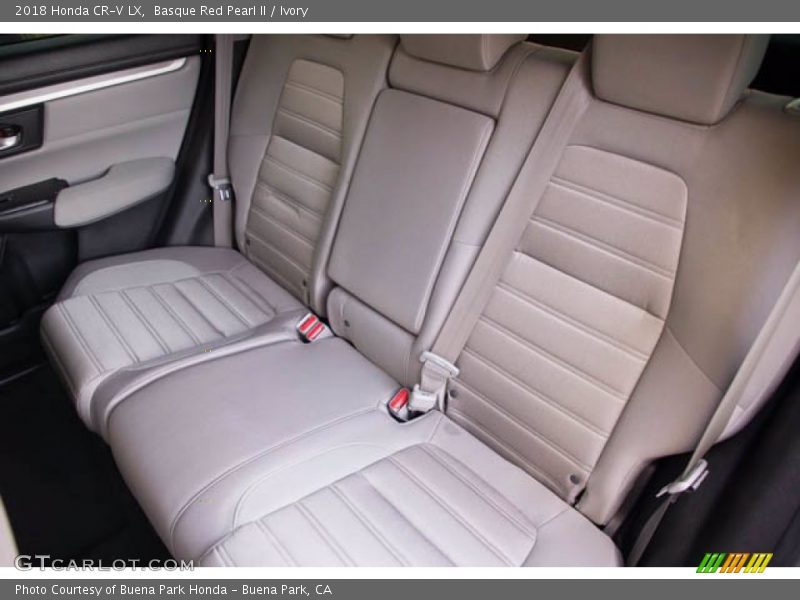 Basque Red Pearl II / Ivory 2018 Honda CR-V LX