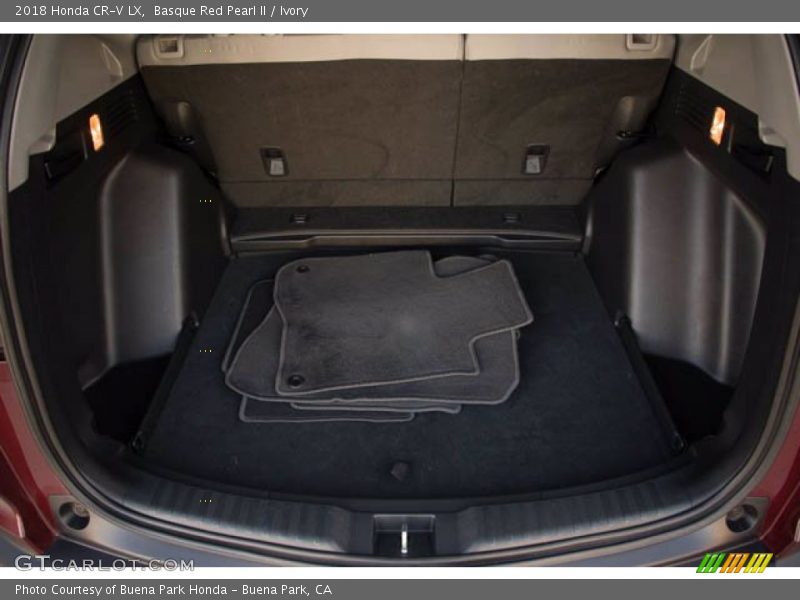 Basque Red Pearl II / Ivory 2018 Honda CR-V LX
