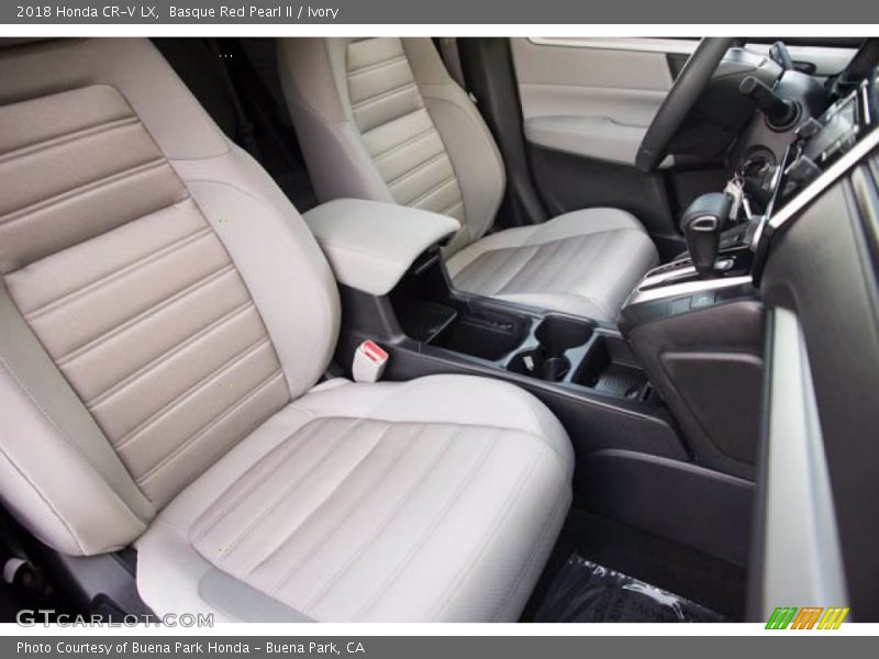 Basque Red Pearl II / Ivory 2018 Honda CR-V LX