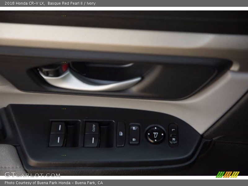 Basque Red Pearl II / Ivory 2018 Honda CR-V LX