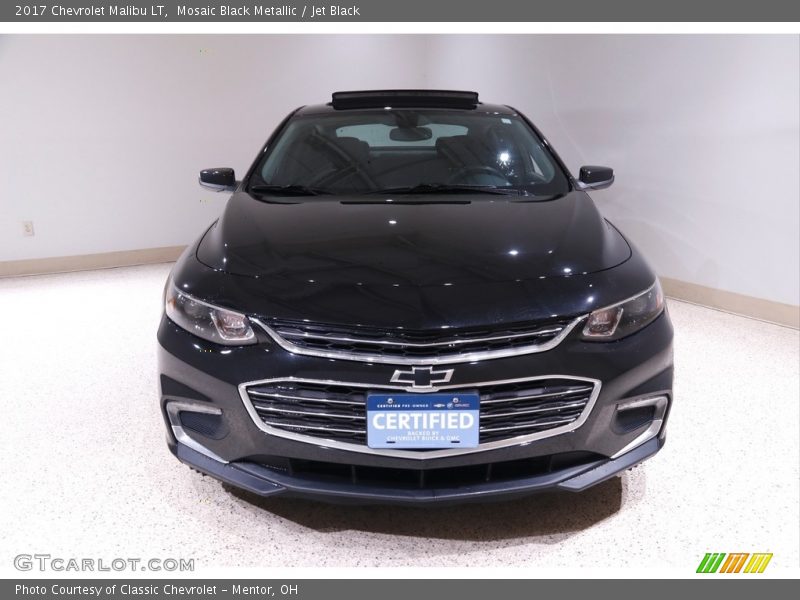 Mosaic Black Metallic / Jet Black 2017 Chevrolet Malibu LT