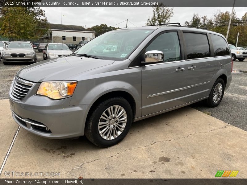 Billet Silver Metallic / Black/Light Graystone 2015 Chrysler Town & Country Touring-L