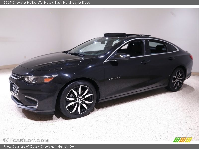 Mosaic Black Metallic / Jet Black 2017 Chevrolet Malibu LT