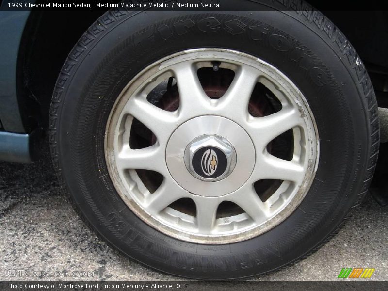 Medium Malachite Metallic / Medium Neutral 1999 Chevrolet Malibu Sedan