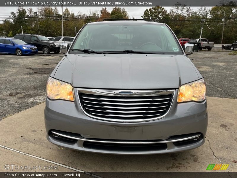Billet Silver Metallic / Black/Light Graystone 2015 Chrysler Town & Country Touring-L