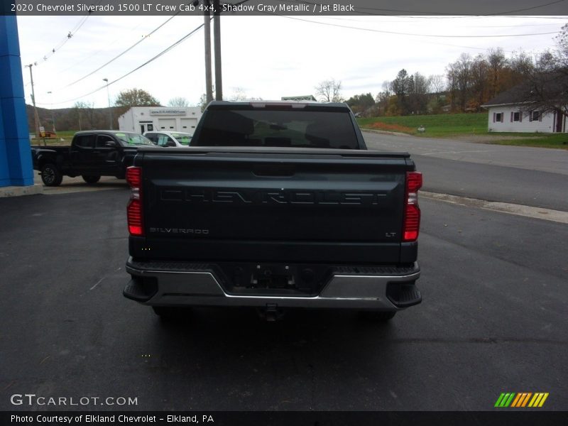 Shadow Gray Metallic / Jet Black 2020 Chevrolet Silverado 1500 LT Crew Cab 4x4