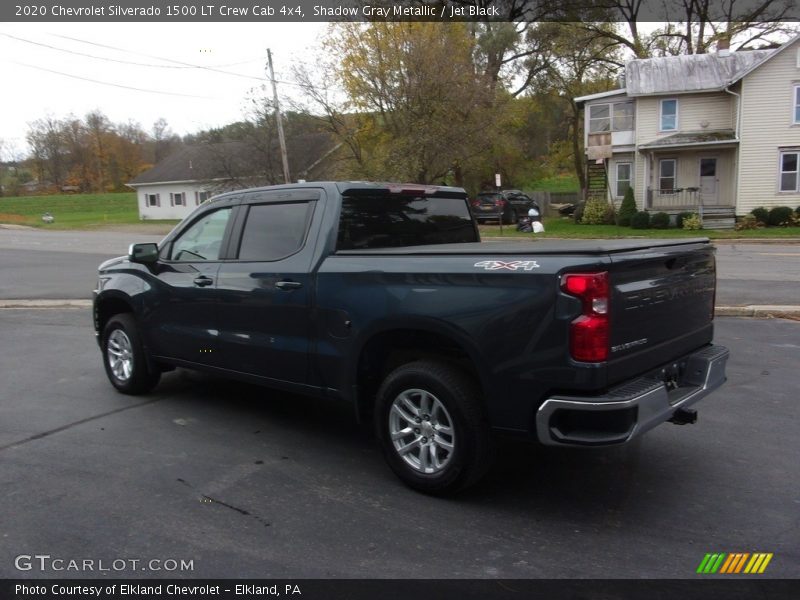 Shadow Gray Metallic / Jet Black 2020 Chevrolet Silverado 1500 LT Crew Cab 4x4