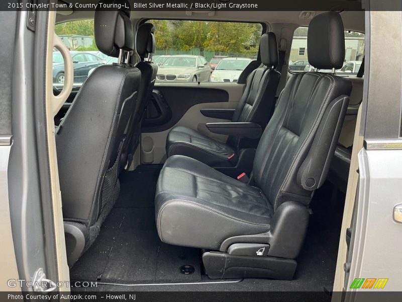 Billet Silver Metallic / Black/Light Graystone 2015 Chrysler Town & Country Touring-L