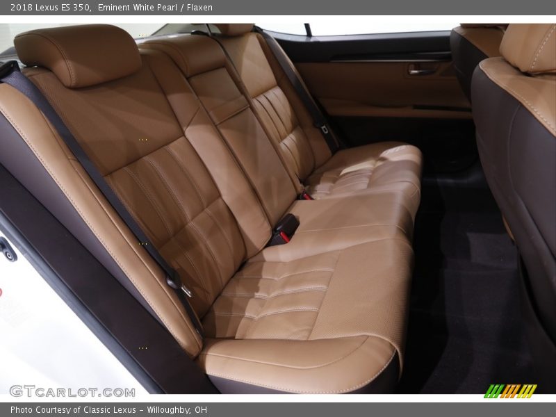 Rear Seat of 2018 ES 350