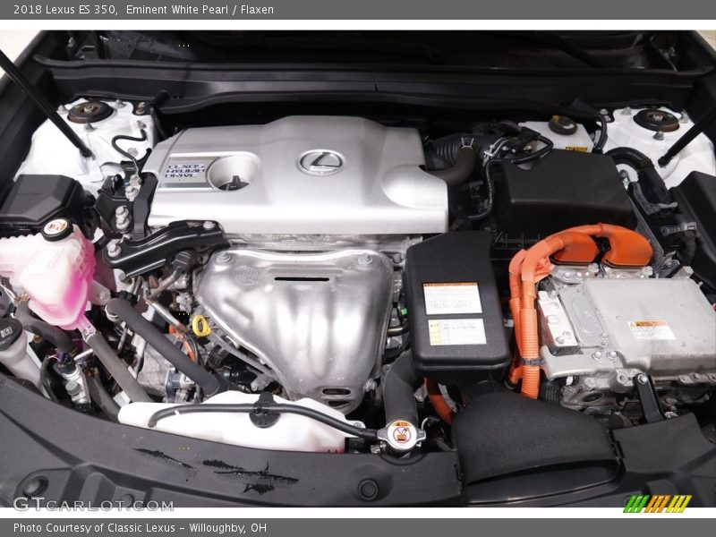  2018 ES 350 Engine - 2.5 Liter DOHC 16-Valve VVT-i 4 Cylinder Gasoline/Electric Hybrid
