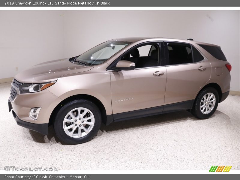Sandy Ridge Metallic / Jet Black 2019 Chevrolet Equinox LT