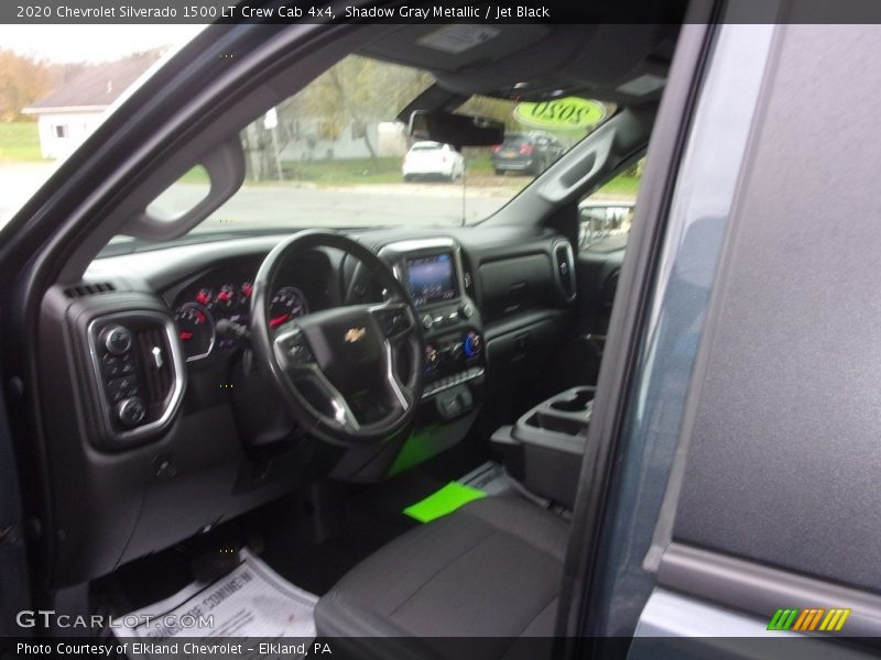 Shadow Gray Metallic / Jet Black 2020 Chevrolet Silverado 1500 LT Crew Cab 4x4