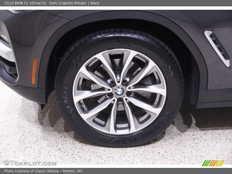 Dark Graphite Metallic / Black 2019 BMW X3 xDrive30i
