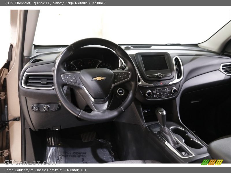 Sandy Ridge Metallic / Jet Black 2019 Chevrolet Equinox LT