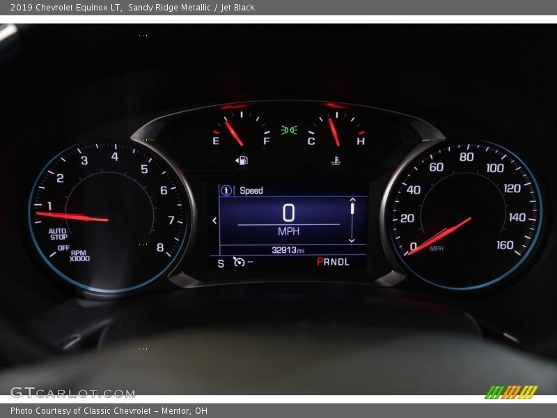 Sandy Ridge Metallic / Jet Black 2019 Chevrolet Equinox LT