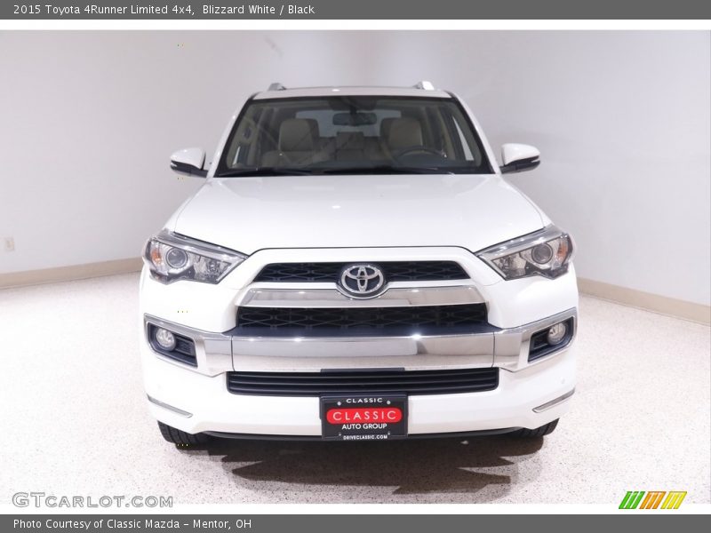 Blizzard White / Black 2015 Toyota 4Runner Limited 4x4