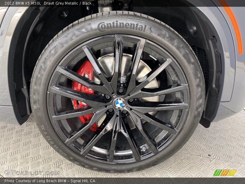 Dravit Grey Metallic / Black 2022 BMW X5 M50i
