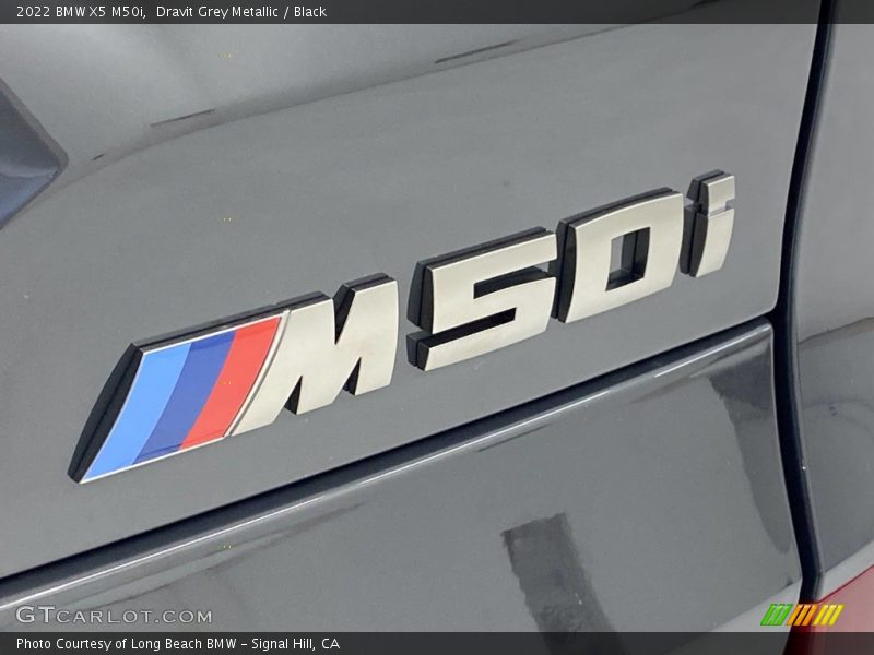 Dravit Grey Metallic / Black 2022 BMW X5 M50i